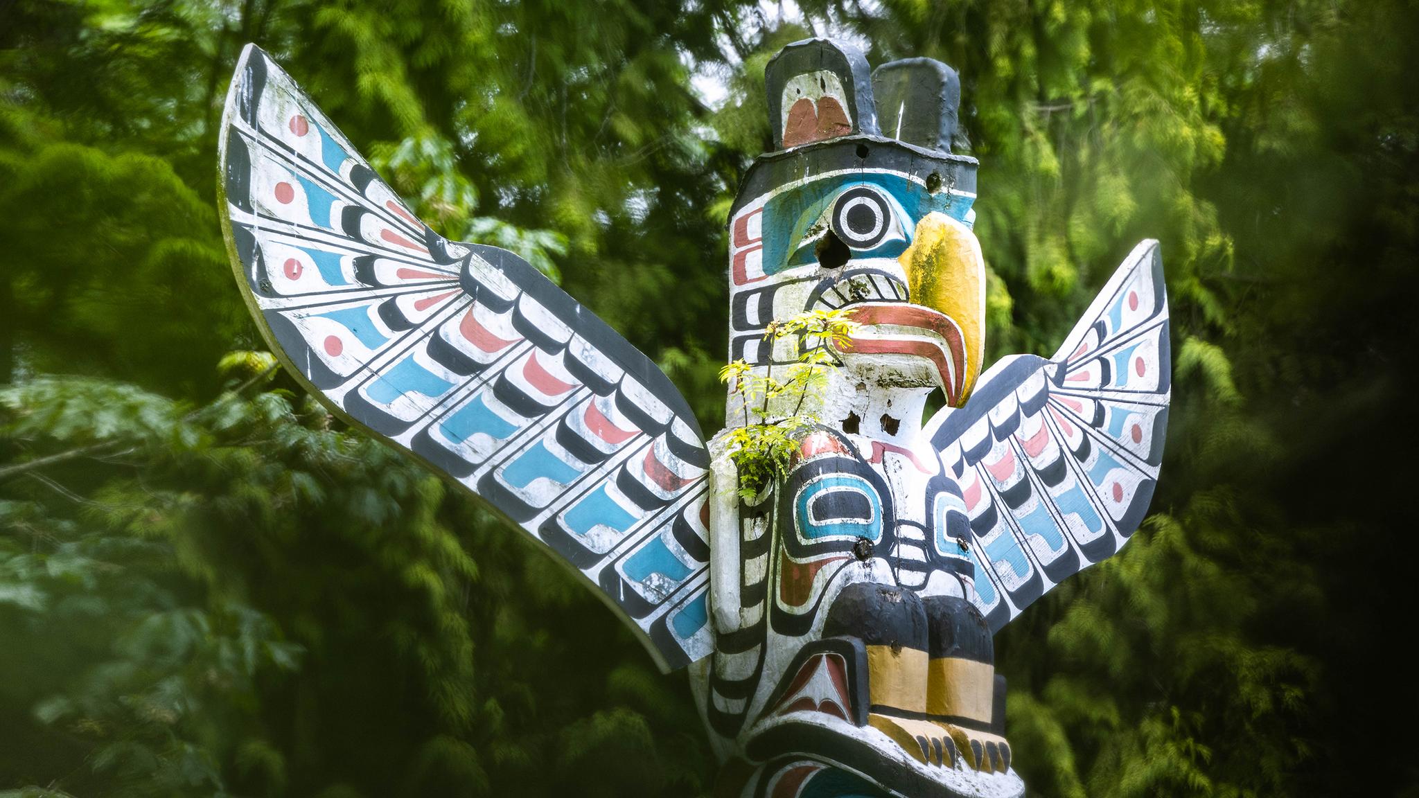 Totem in Vancouver. ©monEpic.at