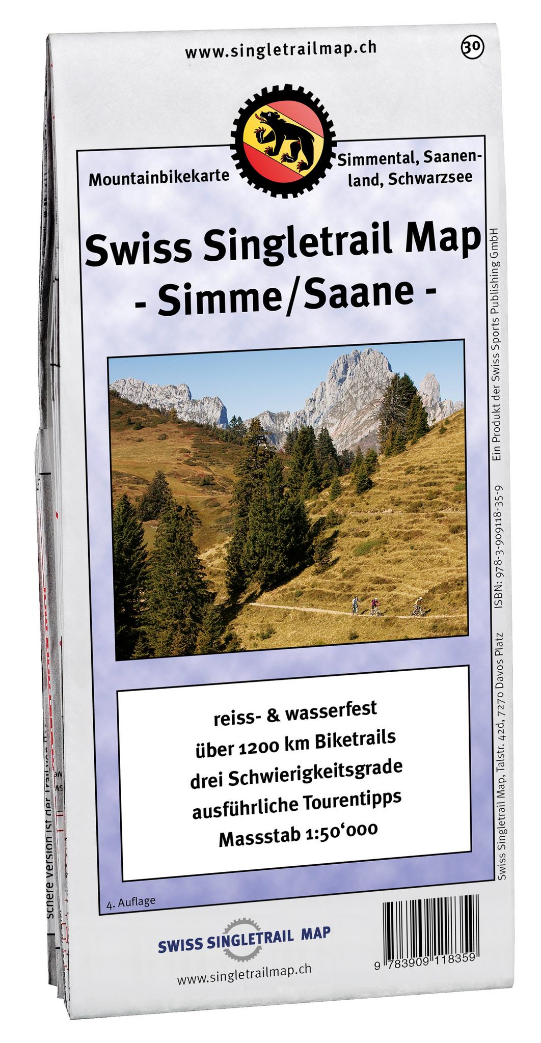 Singletrail Map 030 Simme-Saane
